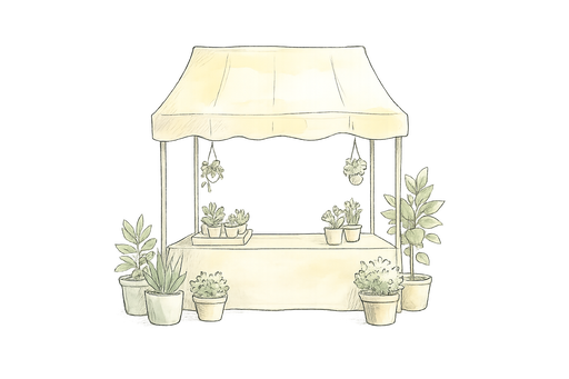 事業をイメージしたイラスト